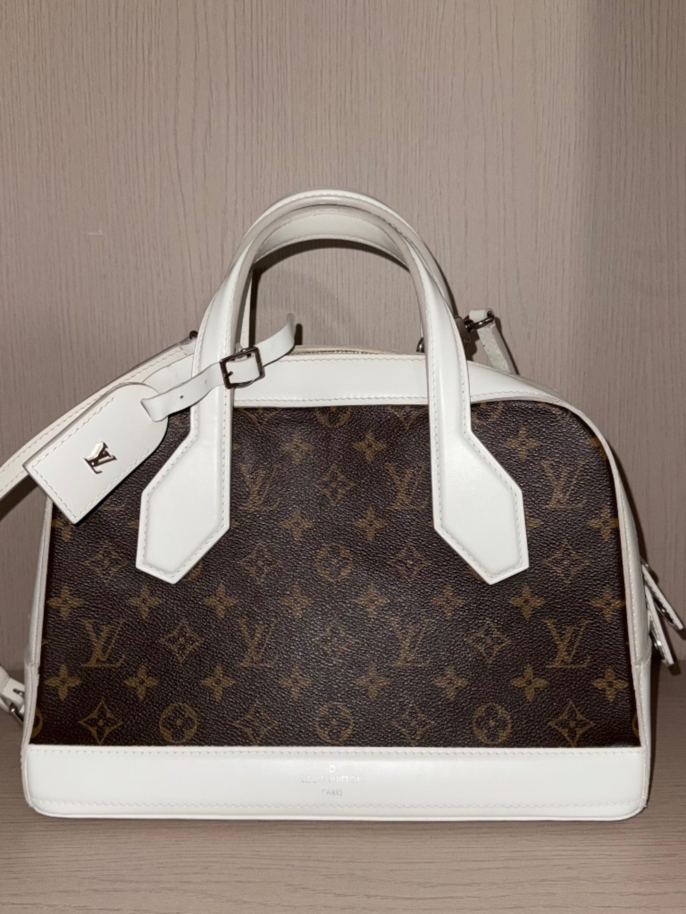 Louis Vuitton Monogram Dora PM White (Original Box and Dust Bag Included)